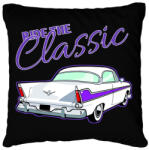 printfashion Classic car - Párnahuzat, Díszpárnahuzat - Fekete (4237400)