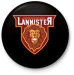 printfashion Lannister - Kitűző, hűtőmágnes - Fekete (3093429)