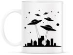 printfashion UFO invázió - Bögre - Fehér (1766851)