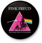 printfashion pink freud - Kitűző, hűtőmágnes - Fekete (3099265)