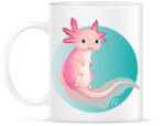 printfashion Pink axolotl - Bögre - Fehér (4218987)