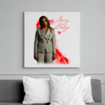 printfashion killing eve-villanelle - Vászonkép - Fehér (6631830)