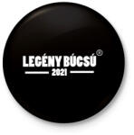 printfashion Legénybúcsú 2021 - Kitűző, hűtőmágnes - Fekete (5098628)
