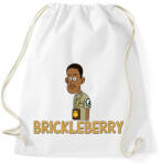 printfashion Brickleberry: Denzel - Sportzsák, Tornazsák - Fehér (2033896)