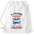 printfashion Rendőr szülinapja május színes - Sportzsák, Tornazsák - Fehér (5719340)
