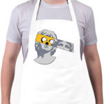 printfashion Szobor jake - Kötény - Fehér (14000287)