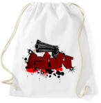 printfashion GUN - Sportzsák, Tornazsák - Fehér (1678845)