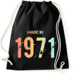 printfashion 1971 - Sportzsák, Tornazsák - Fekete (6224218)