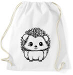 printfashion Sündisznó - Sportzsák, Tornazsák - Fehér (14049678)