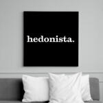 printfashion hedonista - Vászonkép - Fekete (6659383)