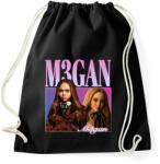 printfashion M3gan - Sportzsák, Tornazsák - Fekete (15484162)