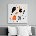 printfashion Halloween - Vászonkép - Fehér (6638516)