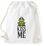 printfashion KISS ME - Sportzsák, Tornazsák - Fehér (10797198)
