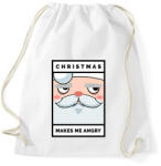 printfashion Mérges Télapó - Sportzsák, Tornazsák - Fehér (10147762)