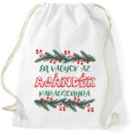 printfashion Én vagyok az ajándék - Sportzsák, Tornazsák - Fehér (10207623)