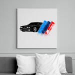 printfashion BMW M POWER - Vászonkép - Fehér (6628994)