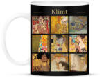printfashion Klimt - részletek - Bögre - Fekete (11901966)