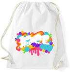 printfashion Peace - Sportzsák, Tornazsák - Fehér (2086200)