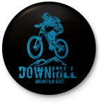 printfashion downhill - Kitűző, hűtőmágnes - Fekete (4107307)