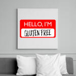 printfashion Gluten Free - Vászonkép - Fehér (6635525)