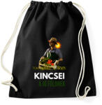 printfashion KINCSEI A JÓ FÖLDNEK - Sportzsák, Tornazsák - Fekete (2136924)