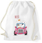 printfashion best friend macska - Sportzsák, Tornazsák - Fehér (14972936)