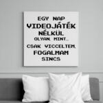 printfashion Game - Vászonkép - Fehér (11403667)