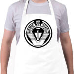 printfashion Csillagkapu csk1 logo - Kötény - Fehér (4902140)