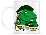 printfashion Bölcs raptor - Bögre - Fehér (1460693)