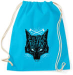printfashion Szörnyek vagyunk - Sportzsák, Tornazsák - Surf blue (41609)