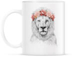 printfashion Festival lion - Bögre - Fehér (788735)