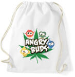 printfashion Angry Buds - Sportzsák, Tornazsák - Fehér (1827726)