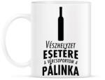 printfashion A vércsoportom a pálinka - Bögre - Fehér (2682421)