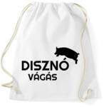 printfashion Disznóvágás - fekete - Sportzsák, Tornazsák - Fehér (11626181)