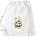 printfashion Locsolkodós póló - Sportzsák, Tornazsák - Fehér (15786173)