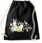printfashion husvét25 - Sportzsák, Tornazsák - Fekete (6614609)