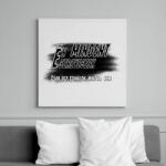 printfashion Én mindent észreveszek csak úgy csinálok, mintha nem - Vászonkép - Fehér (16540475)