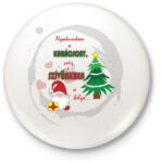 printfashion Karácsony3 - Kitűző, hűtőmágnes - Fehér (10870371)