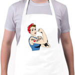 printfashion Anya - Kötény - Fehér (5158381)