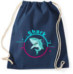 printfashion shark - Sportzsák, Tornazsák - Sötétkék (1422577)