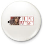 printfashion Black Lagoon - Kitűző, hűtőmágnes - Fehér (3089995)