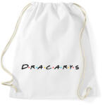 printfashion Dracarys friends - Sportzsák, Tornazsák - Fehér (1503090)