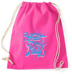printfashion A világ egy parti - Sportzsák, Tornazsák - Fukszia (202990)