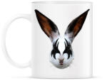 printfashion Kiss of a rabbit - Bögre - Fehér (788697)