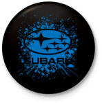 printfashion Subaru - Kitűző, hűtőmágnes - Fekete (3101048)