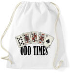 printfashion Póker Royal flush - odd times - tökéletes pillanatok - Sportzsák, Tornazsák - Fehér (4759275)