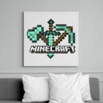 printfashion Minecraft - Vászonkép - Fehér (6629669)