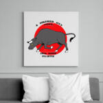 printfashion Motivation - Vászonkép - Fehér (15099008)