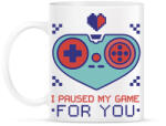 printfashion Valentin napi gamer - Bögre - Fehér (6101746)