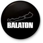 printfashion balaton - Kitűző, hűtőmágnes - Fekete (7271896)